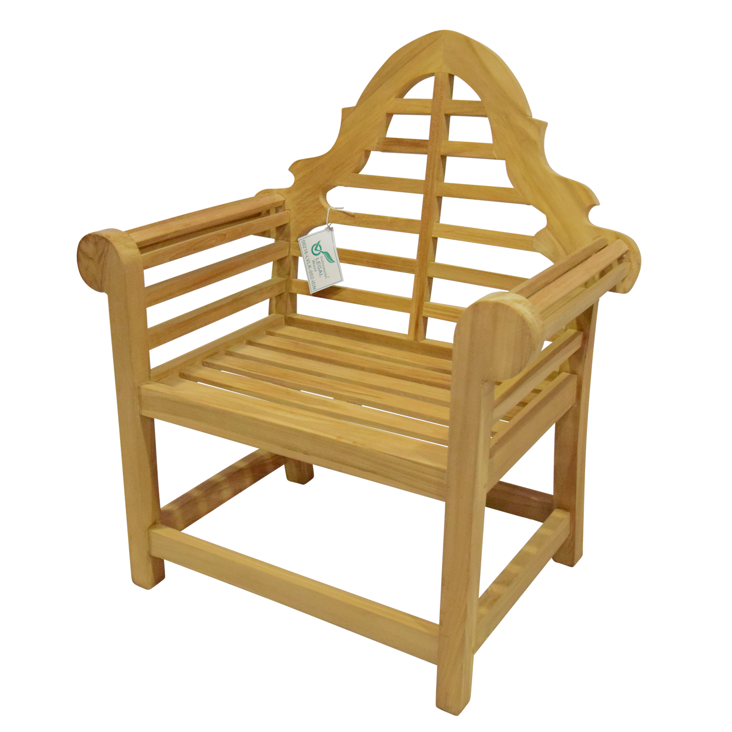 Classic Lutyens Marlborough Teak Arm Chair