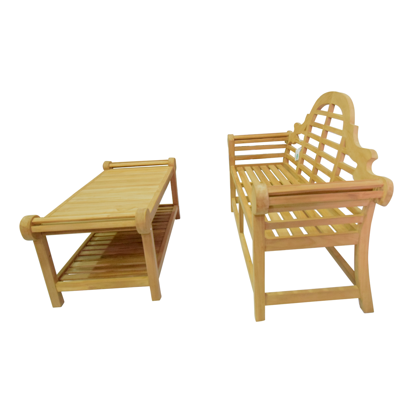 Classic Lutyens Marlborough Teak Bench