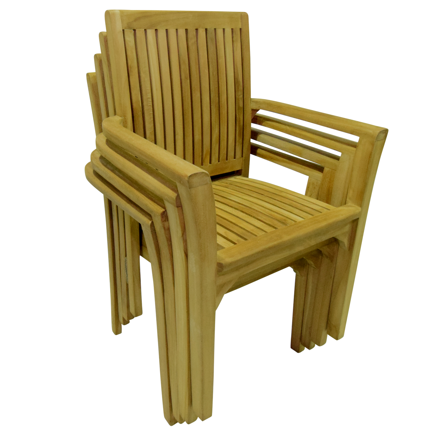 Teak Stacking Dining Garden Chair