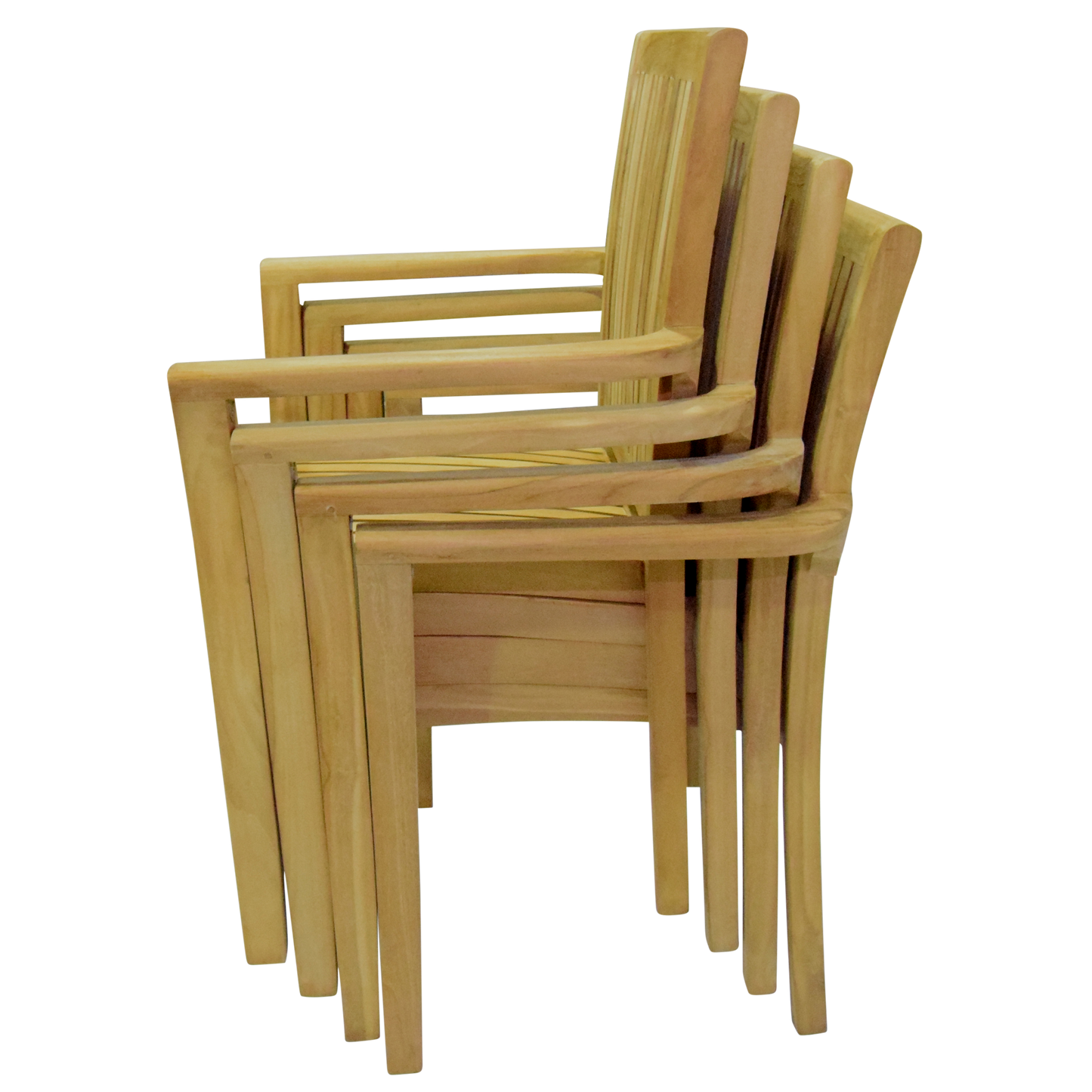 Teak Stacking Dining Garden Chair