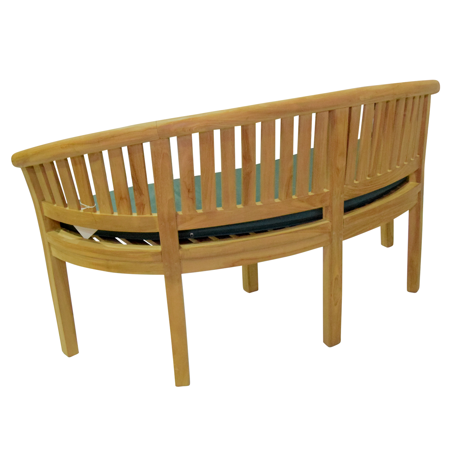 Luxury Refined Teak Banana Bench